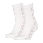 Head Tennis Performance Short Crew Socks 2P White
